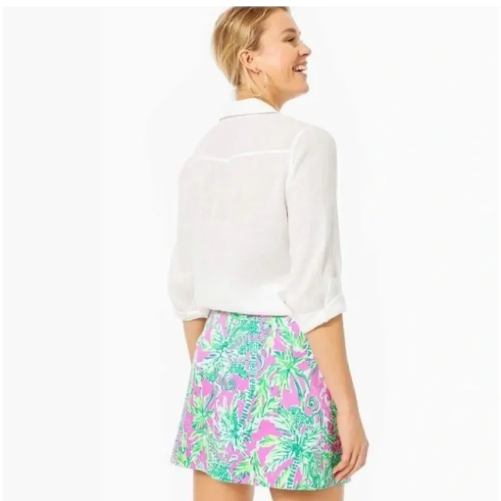 Lilly Pulitzer Skirt  Prosecco Pink Hangin Around Skort